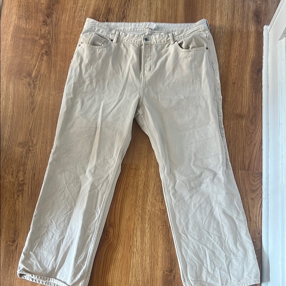 Cream Jeans